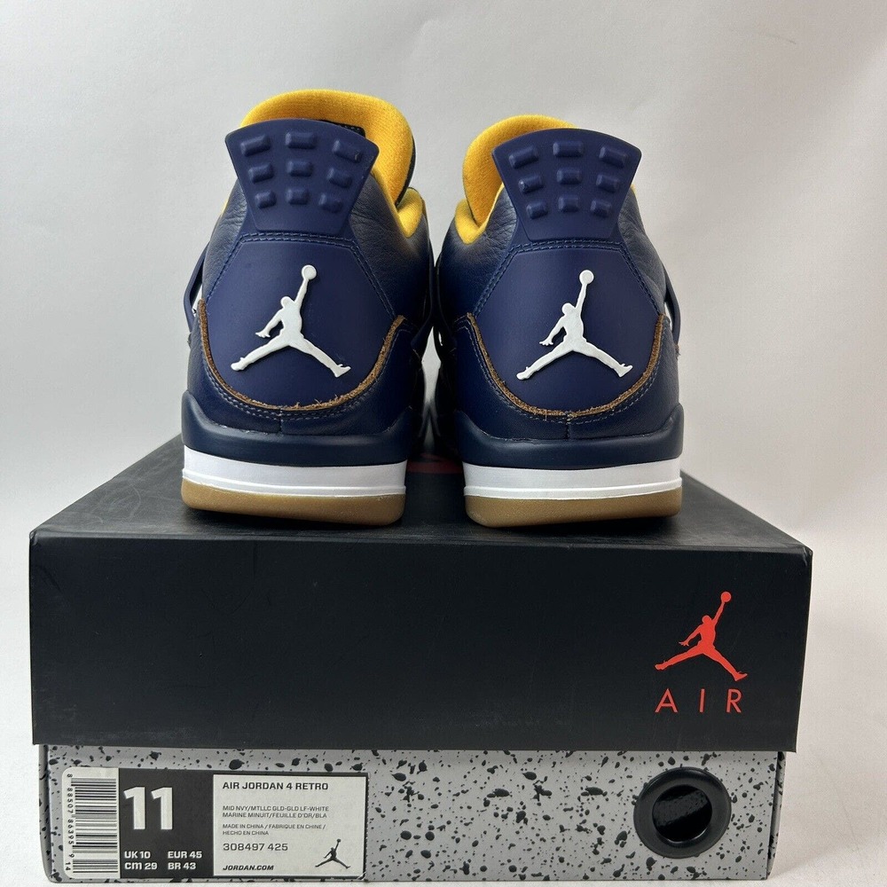 Nike Shoes Air Jordan 4 Retro “Dunk From Above” 2024 - Picture 4 of 10